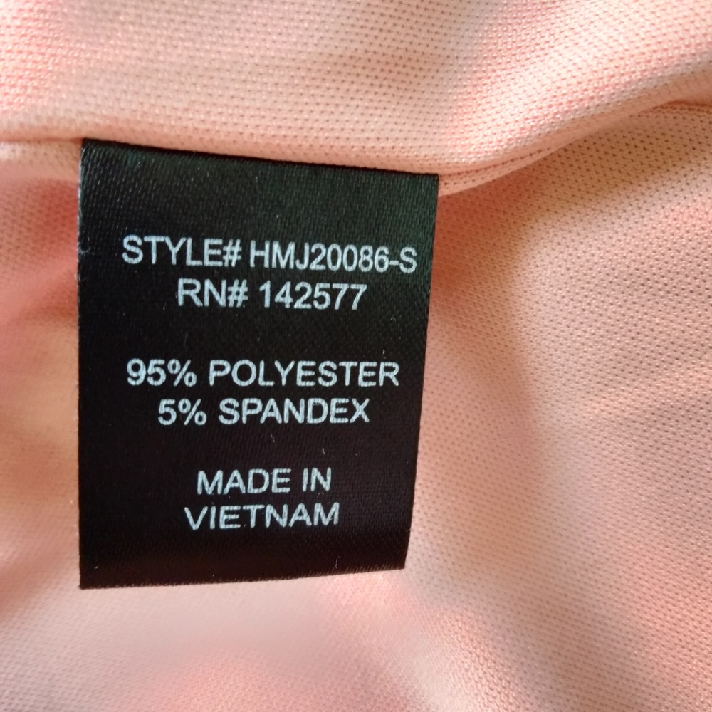 Haute Monde Los Angeles Open Front Pink Blazer Jacket Size M - Picture 7 of 10